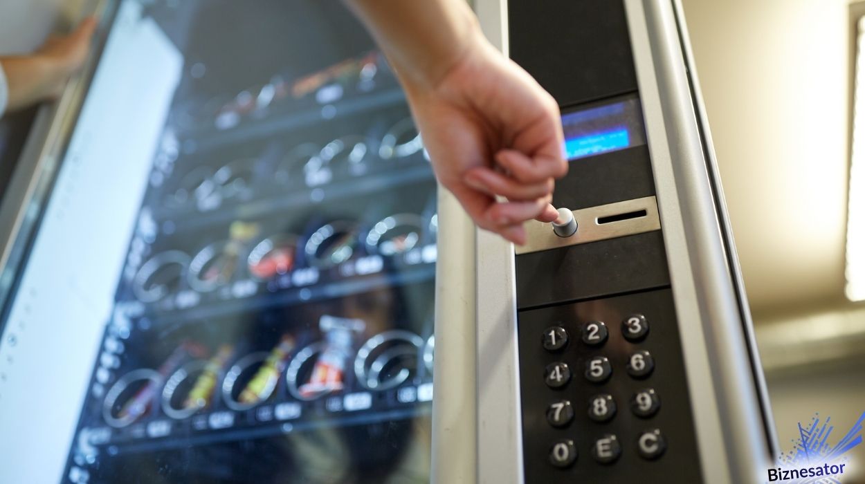 Automat vendingowy w firmie